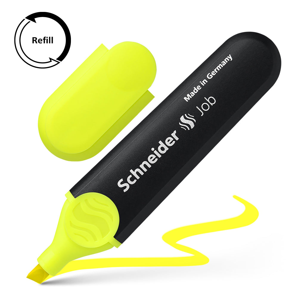 Schneider Highlighter Job Yellow - Cafe Supply
