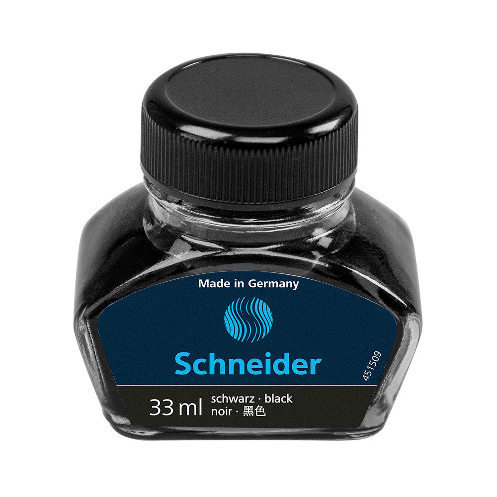 Schneider Bottle Ink 33ml Black - Cafe Supply
