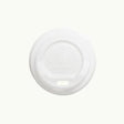 Bioplastic EcoCup Lid - WHITE 60mm - Cafe Supply