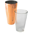 Bonzer Boston Shaker Copper 28Oz W/Glass - Cafe Supply