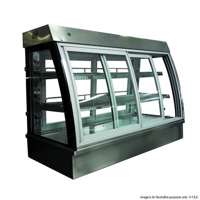 C4HT12 Bonvue Drop-In Counter Top Display Heated C4HT Series - Cafe Supply