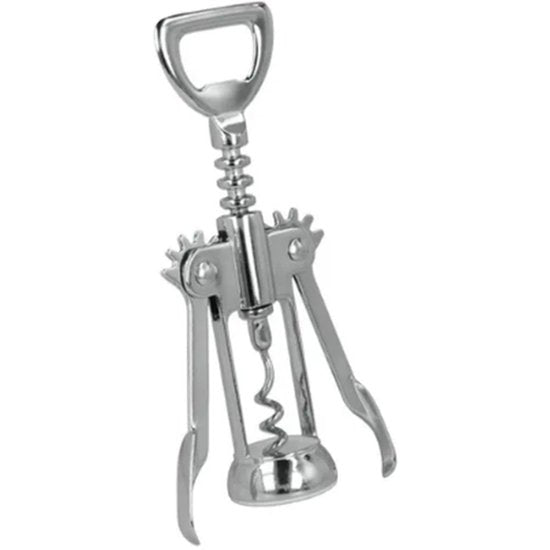 Chrome Corkscrew - Winged - Cafe Supply