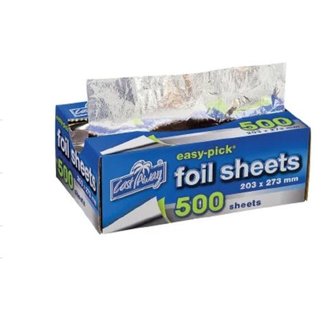 Easy-Pick Heavy Duty Cut Foil Sheets - Cafe Supply