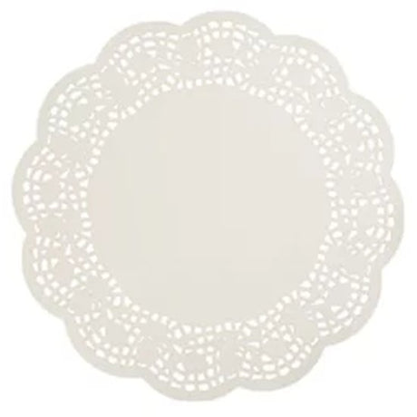 Enviroboard Lace Doyley, Round - Cafe Supply