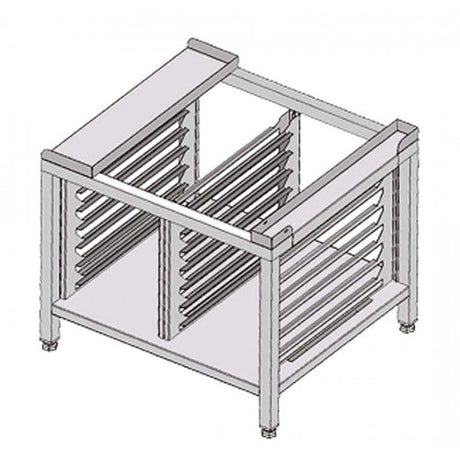 Fagor Stand with 12 sets of guides to hold 1/1GN trays - SH-11-B - Cafe Supply