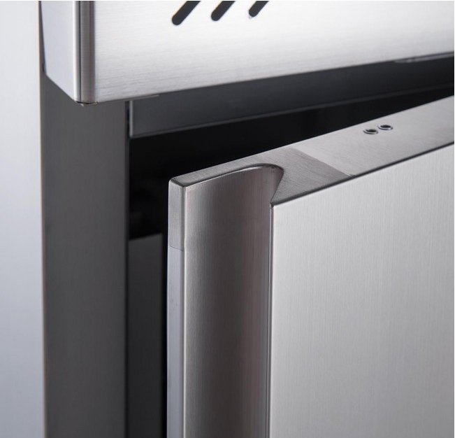 FED-X S/S Four Door Upright Freezer - XURF1200S2V - Cafe Supply