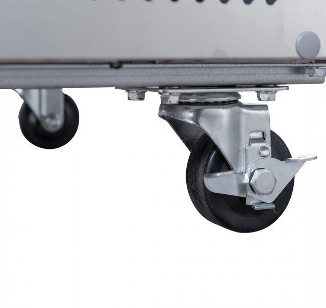 FED-X S/S Three Door Bench Freezer - XUB7F18S3V - Cafe Supply