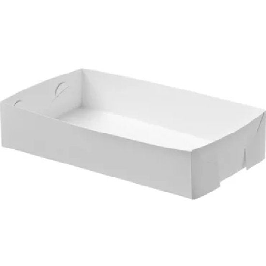 Folding Paper Food Trays - Cafe Supply