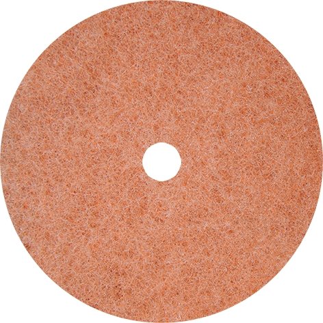 GLOMESH AUTOSCRUB FLOOR PAD - ROUND Coral - Cafe Supply