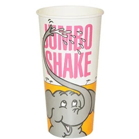 'Jolly Jumbo' Milkshake Cup Cafe Supply