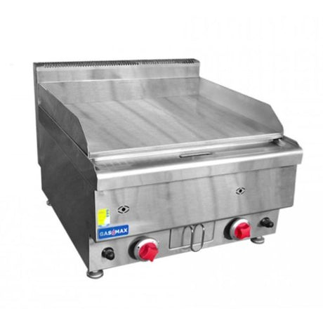 JUS-TRG60ULPG GASMAX Benchtop 2 Bunner Griddle 600mm - Cafe Supply