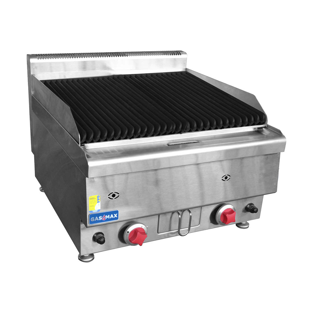 JUS-TRH60ULPG GASMAX Benchtop 2 ULPG Burner Chargrill - Cafe Supply