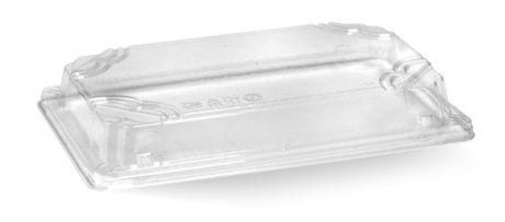 LARGE BIOCANE SUSHI TRAY PLA LID - Cafe Supply