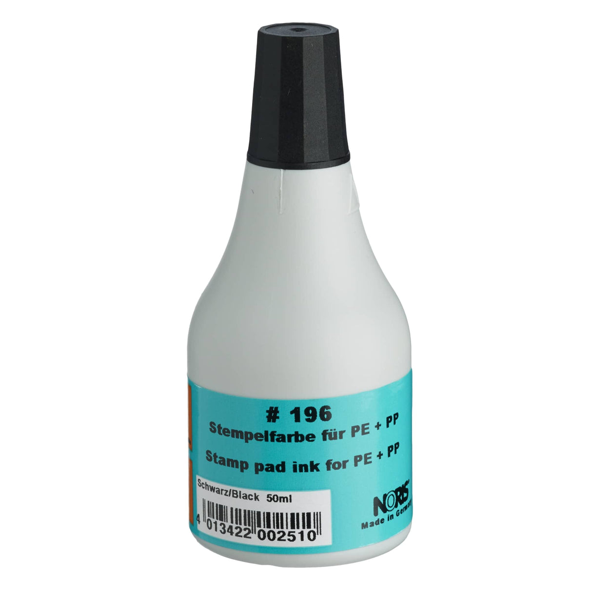 Noris #196 PE/PP Ink 50ml Black - Cafe Supply