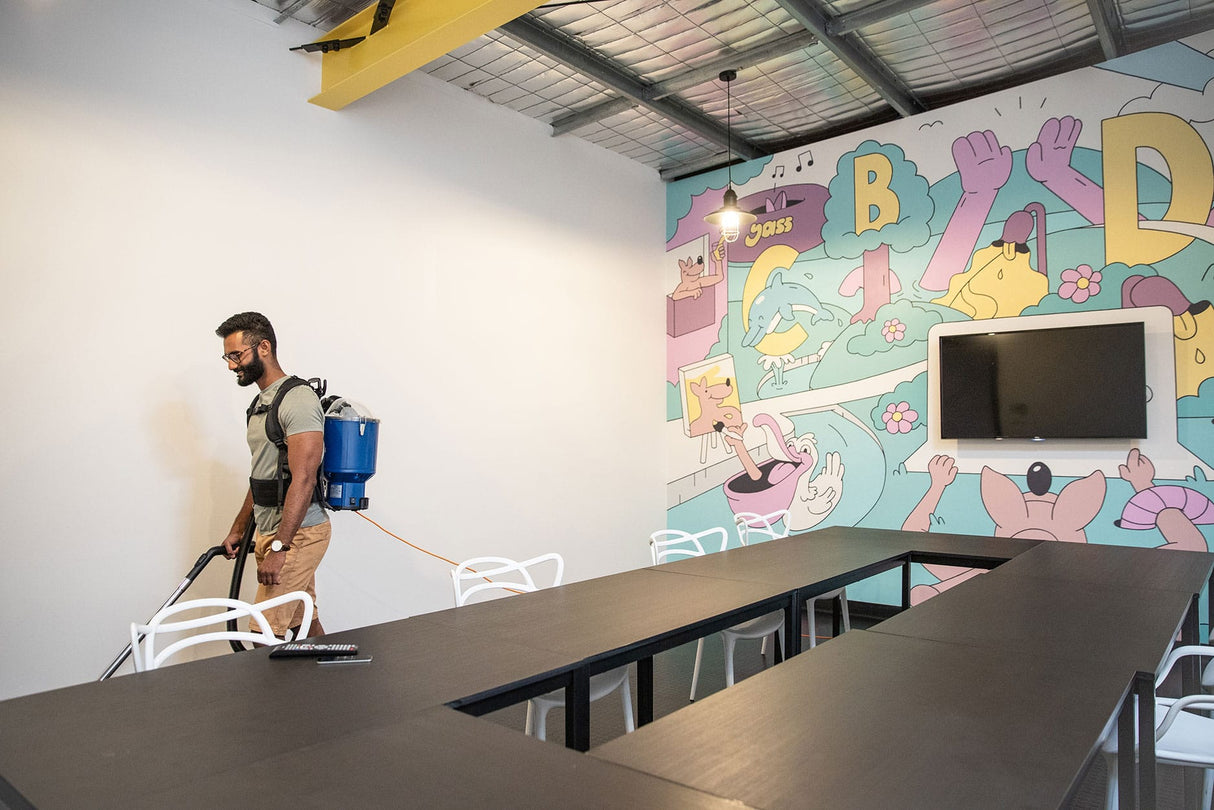 PACVAC SUPERPRO BACKPACK VACUUM CLEANER - Cafe Supply