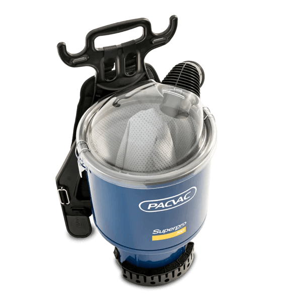 PACVAC SUPERPRO BACKPACK VACUUM CLEANER - Cafe Supply