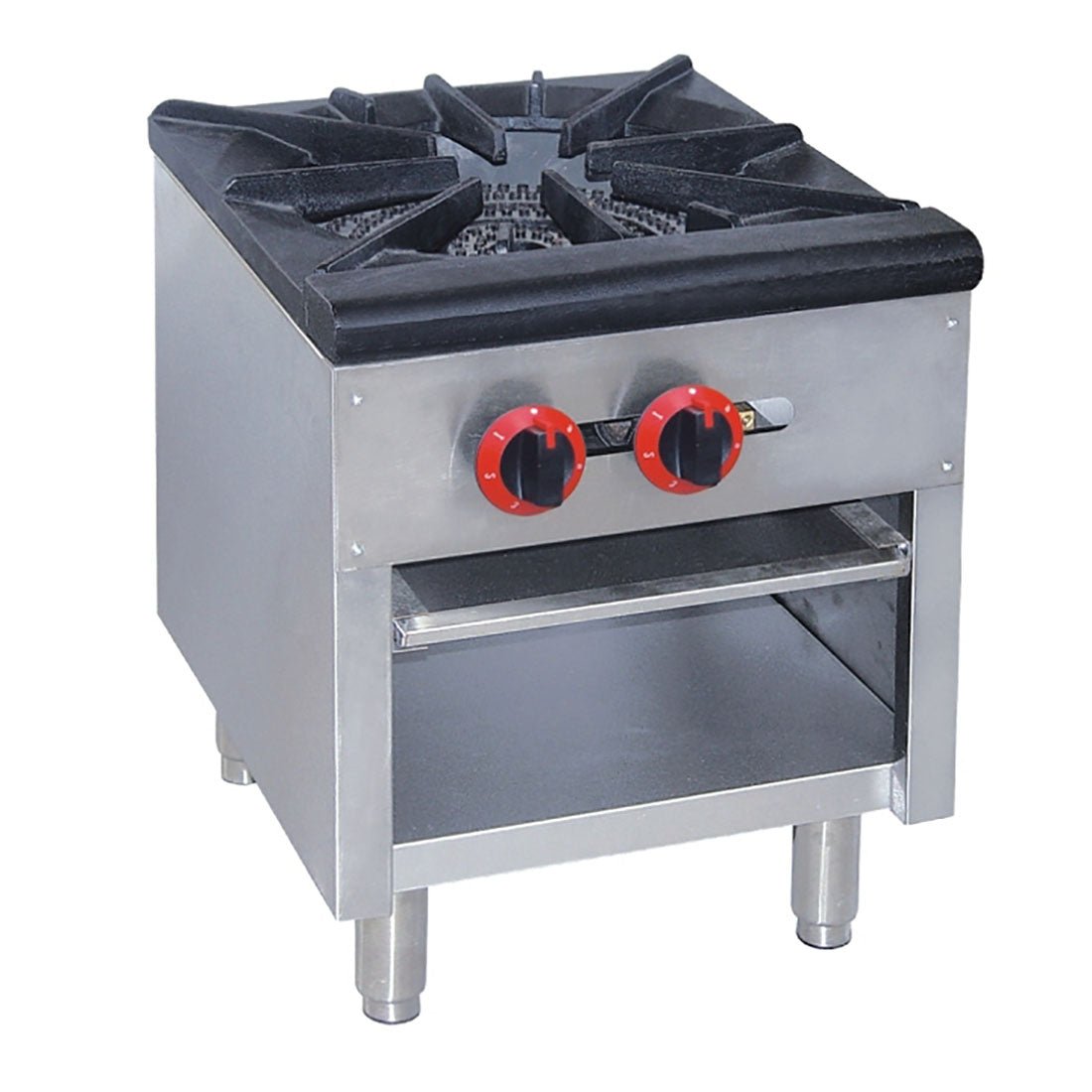 RB-1EULPG GASMAX Dual Ring Burner Single Hob with Flame Failure - Cafe Supply
