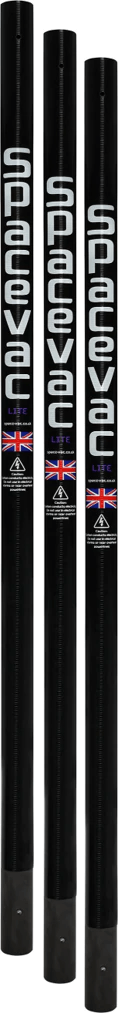 SPACEVAC 3 X 38MM, 1.25M LITE POLE - Cafe Supply