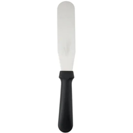 Spatula 150Mm Black Handle - Cafe Supply