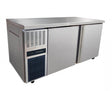 Stainless Steel Double Door Workbench Freezer - TL1500BT - Cafe Supply