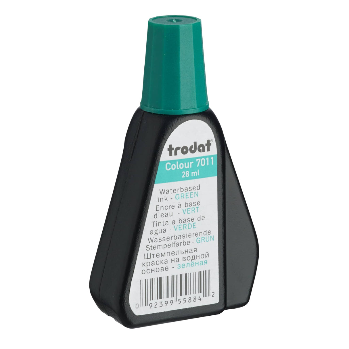 Trodat Rubber Stamp Ink 28ml 7011 Green - Cafe Supply