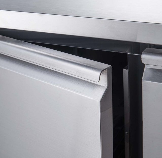 Three Door Bench Fridge - XUB6C18S3V - Cafe Supply