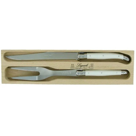Verdier Carving Set White - Cafe Supply