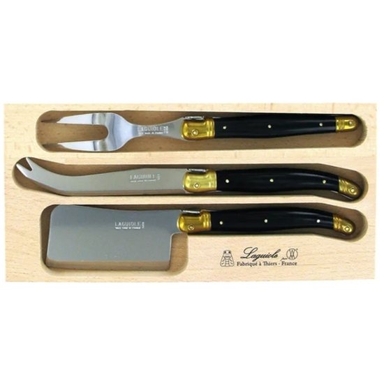 Verdier Cheese Set Brass 3Pc - Cafe Supply