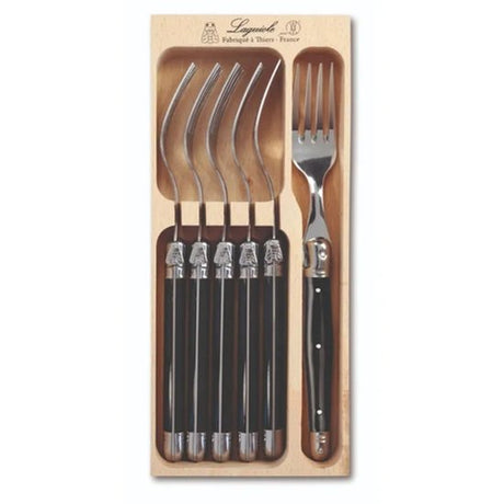 Verdier Fork Set 6 Black - Cafe Supply