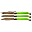Verdier Fruit Knife Green (3) - Cafe Supply