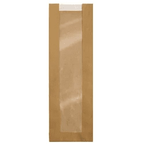 Window Paper Bags, Baguette - Cafe Supply