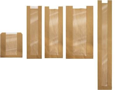 Paper Window Bags - Cafe Supply