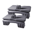 SOGA 2X Inflatable Car Mattress Portable Travel Camping Air Bed Rest Sleeping Bed Grey - Cafe Supply