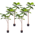 SOGA 4X 150cm Artificial Natural Green Split-Leaf Philodendron Tree Fake Tropical Indoor Plant Home Office Decor - Cafe Supply