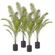 SOGA 4X 160cm Green Artificial Indoor Rogue Areca Palm Tree Fake Tropical Plant Home Office Decor - Cafe Supply