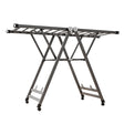 SOGA 1.6m Portable Wing Shape Clothes Drying Rack Foldable Space-Saving Laundry Holder - Cafe Supply