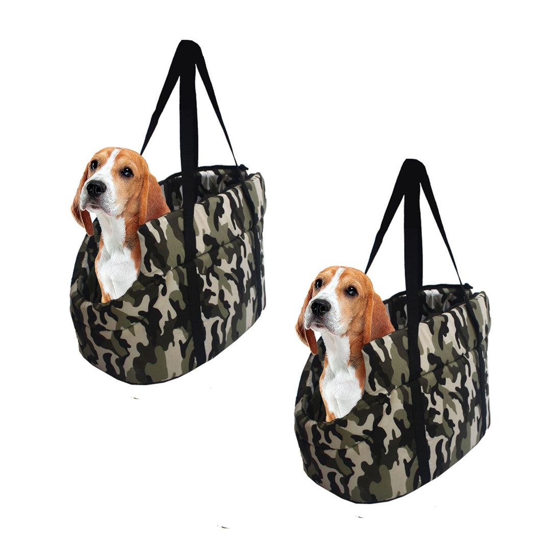 SOGA 2X Green Waterproof Pet Carrier Bag Warm Tote Pouch Breathable Mesh Dog Cat Travel Essentials - Cafe Supply