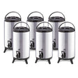 SOGA 6X 16L Portable Insulated Cold/Heat Coffee Tea Beer Barrel Brew Pot With Dispenser - Cafe Supply