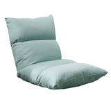 SOGA Lounge Floor Recliner Adjustable Lazy Sofa Bed Folding Game Chair Mint Green - Cafe Supply