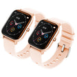 SOGA 2X Waterproof Fitness Smart Wrist Watch Heart Rate Monitor Tracker P8 Gold - Cafe Supply