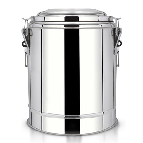 SOGA 22L Stainless Steel Insulated Stock Pot Hot & Cold Beverage Container - Cafe Supply