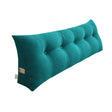 SOGA 180cm Blue Green Triangular Wedge Bed Pillow Headboard Backrest Bedside Tatami Cushion Home Decor - Cafe Supply