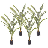 SOGA 4X 240cm Artificial Green Rogue Hares Foot Fern Tree Fake Tropical Indoor Plant Home Office Decor - Cafe Supply