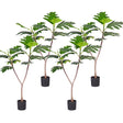 SOGA 4X 90cm Artificial Natural Green Split-Leaf Philodendron Tree Fake Tropical Indoor Plant Home Office Decor - Cafe Supply