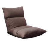 SOGA Lounge Floor Recliner Adjustable Lazy Sofa Bed Folding Game Chair Coffee - Cafe Supply