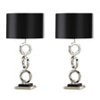 SOGA 2X Simple Industrial Style Table Lamp Metal Base Desk Lamp - Cafe Supply