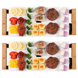 SOGA 2X Electric Ceramic BBQ Grill Non-stick Surface Hot Plate for Indoor & Outdoor White - Cafe Supply