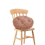 SOGA Coffee Round Cushion Soft Leaning Plush Backrest Throw Seat Pillow Home Office Decor - Cafe Supply