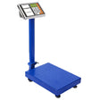 SOGA 300kg Electronic Digital Platform Scale Computing Shop Postal Scale Blue - Cafe Supply