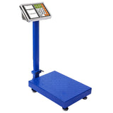 SOGA 300kg Electronic Digital Platform Scale Computing Shop Postal Scale Blue - Cafe Supply